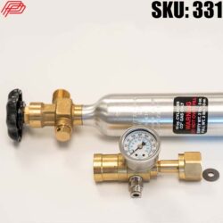 10oz CO2 Bottle & Valve