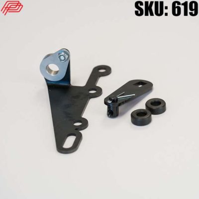 Transmission Lever and Cable Bracket Kit for GM Turboglide (T/H 400 2-spd) Arm Down